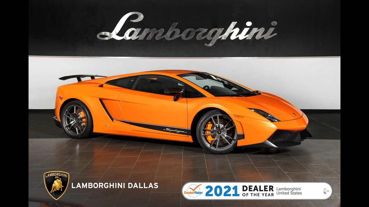 2011 Lamborghini Gallardo Superleggera Arancio Borealis LC688