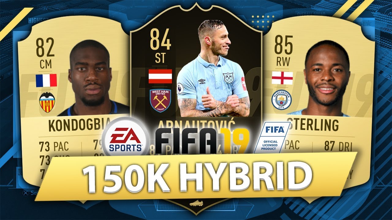 OVERPOWERED 150K HYBRID! FIFA 19 SQUAD BUILDER