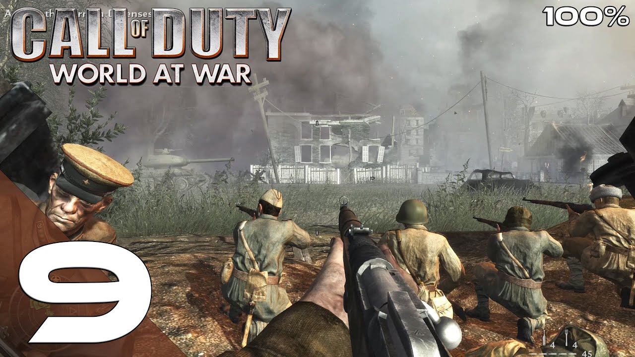 Call of Duty World at War - 100% Walkthrough Part 9 - [2K60FPS] No Commentary