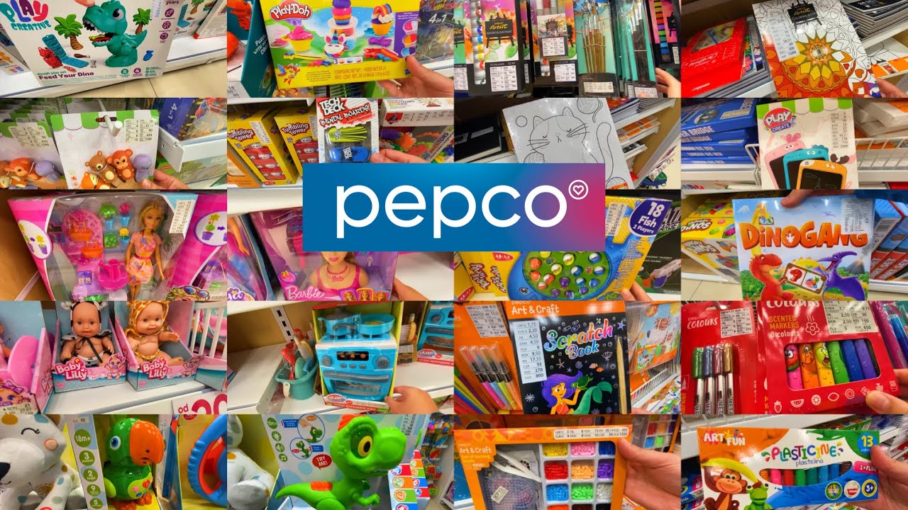 PEPCO: toys, stationery - your kids will really like it!