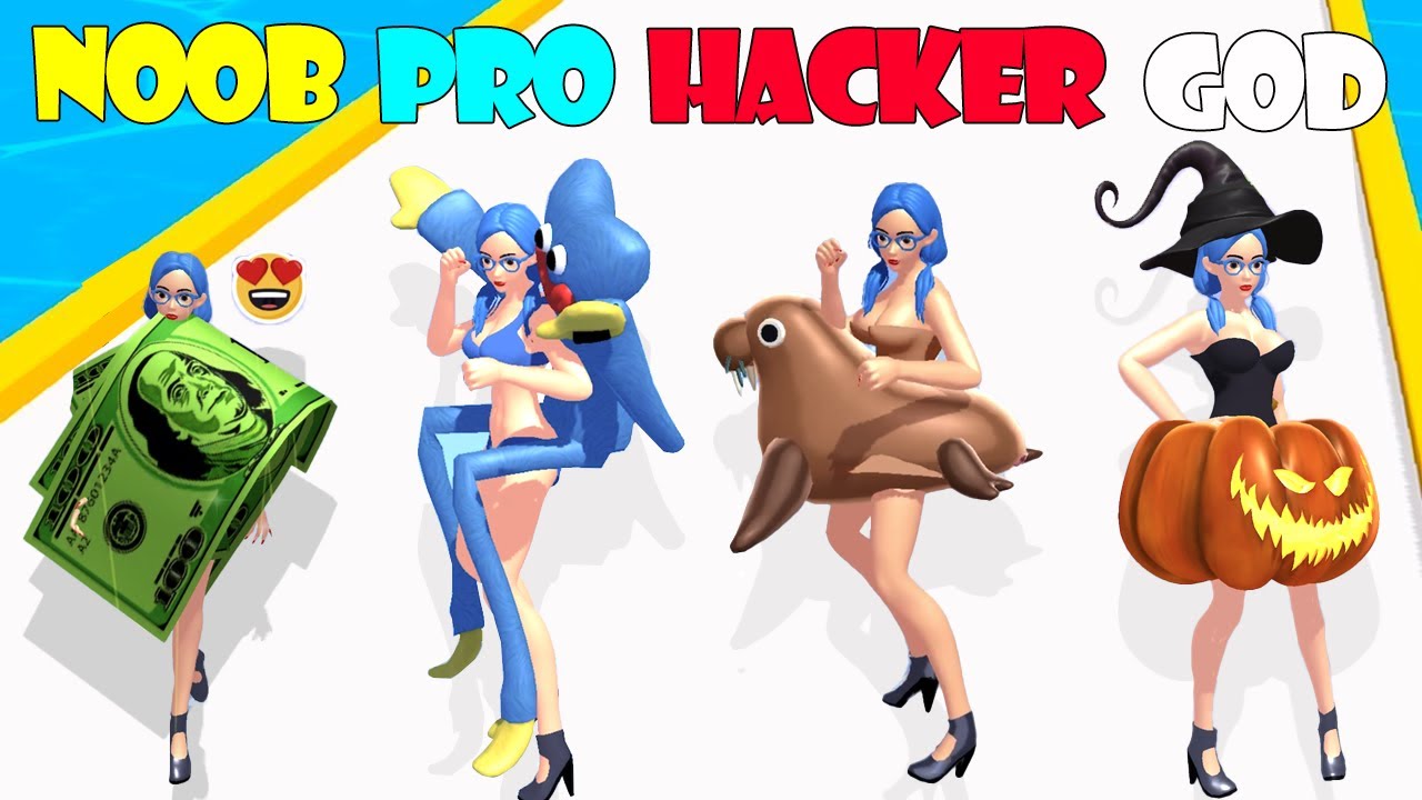 NOOB vs PRO vs HACKER vs GOD - Catwalk Battle 3D 2023