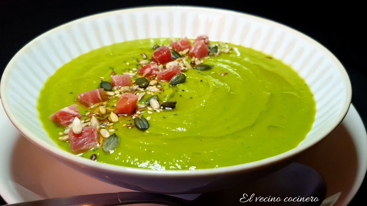 Crema de GUISANTES, económica, saludable y deliciosa 😋