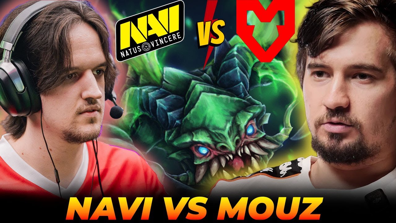 ЭТО ПОЗОР! ДАХАК СМОТРИТ NAVI VS MOUZ!