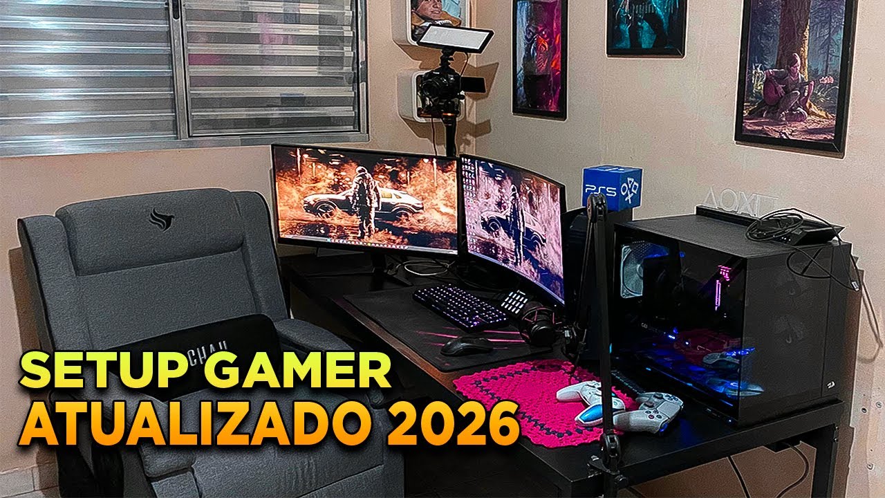 MEU SETUP GAMER 2026