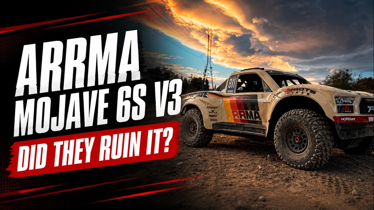 ARRMA Mojave 6S V3: Лучше или слишком неустойчивая конструкция?