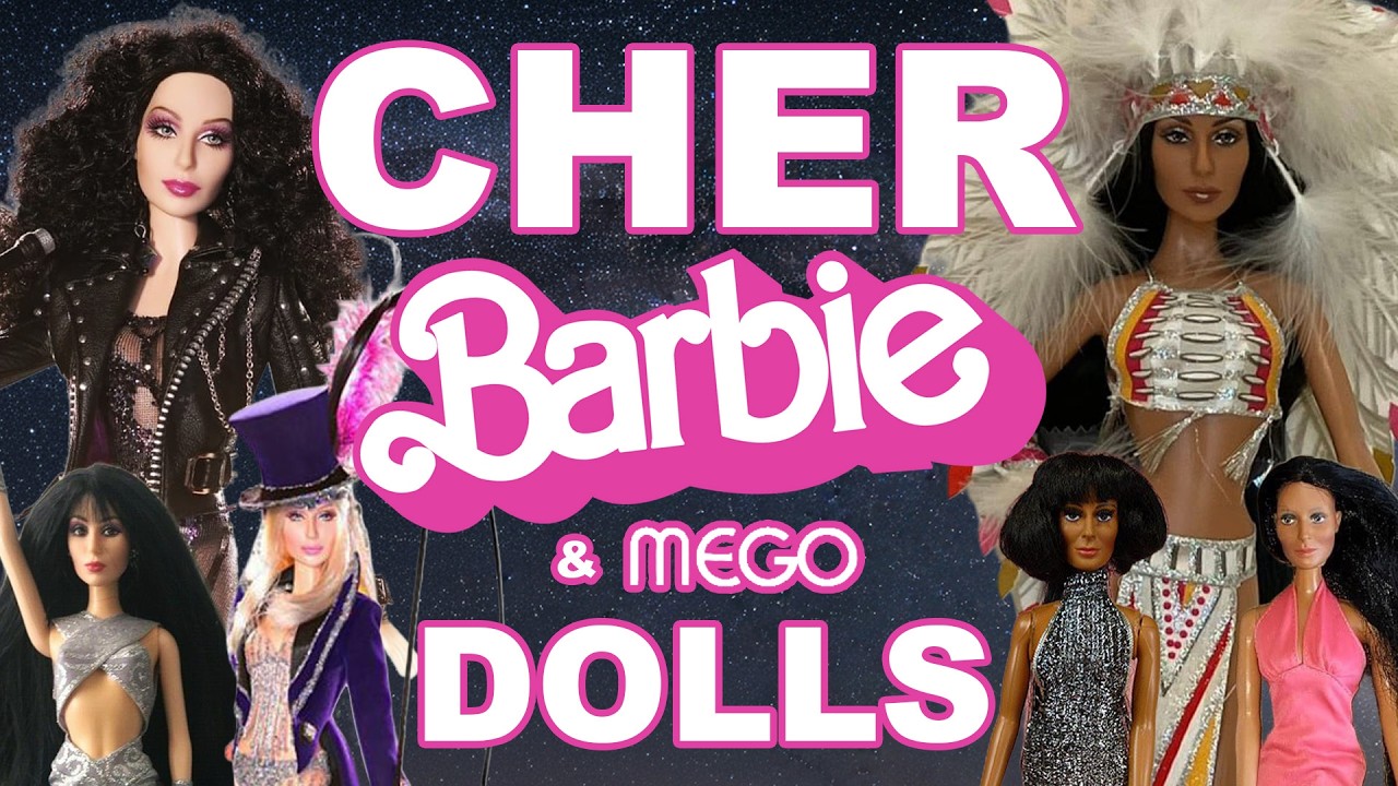 Все куклы Шер от Mego и Mattel (1970-е–2000-е годы)