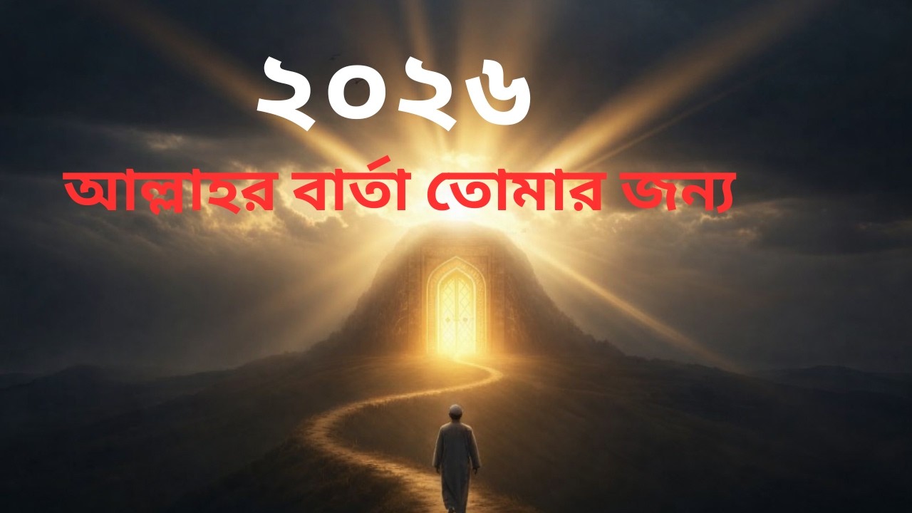2026-২০২৬ হবে তোমার জীবনের নতুন শুরু | আল্লাহর বিশেষ পরিকল্পনা