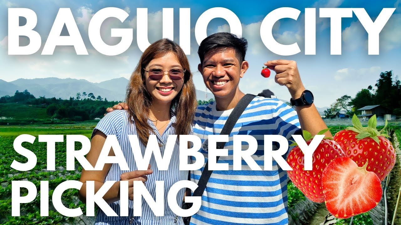 Baguio City Day Tour | Strawberry Picking, Burnham Park Rides & SM Food Trip! 🍓🚴‍♂️⛵