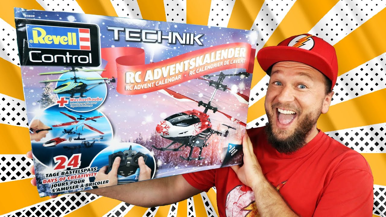 Revell RC Control ADVENTSKALENDER Helicopter Unboxing