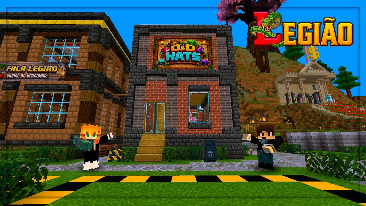 Minecraft Legião - Nossa nova loja no servidor! Dansuri & @Danrique #5
