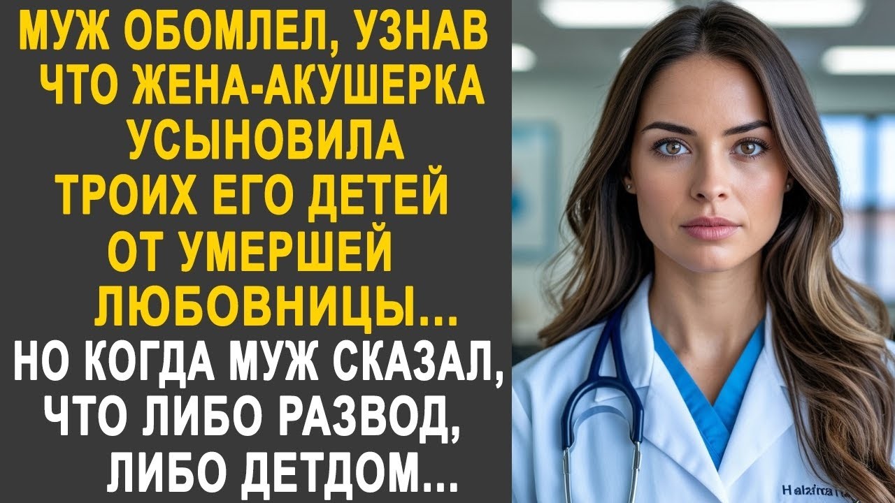Муж обомлел, узнав, что жена-акушерка усыновила троих от его любовницы. Его реакция удивила...