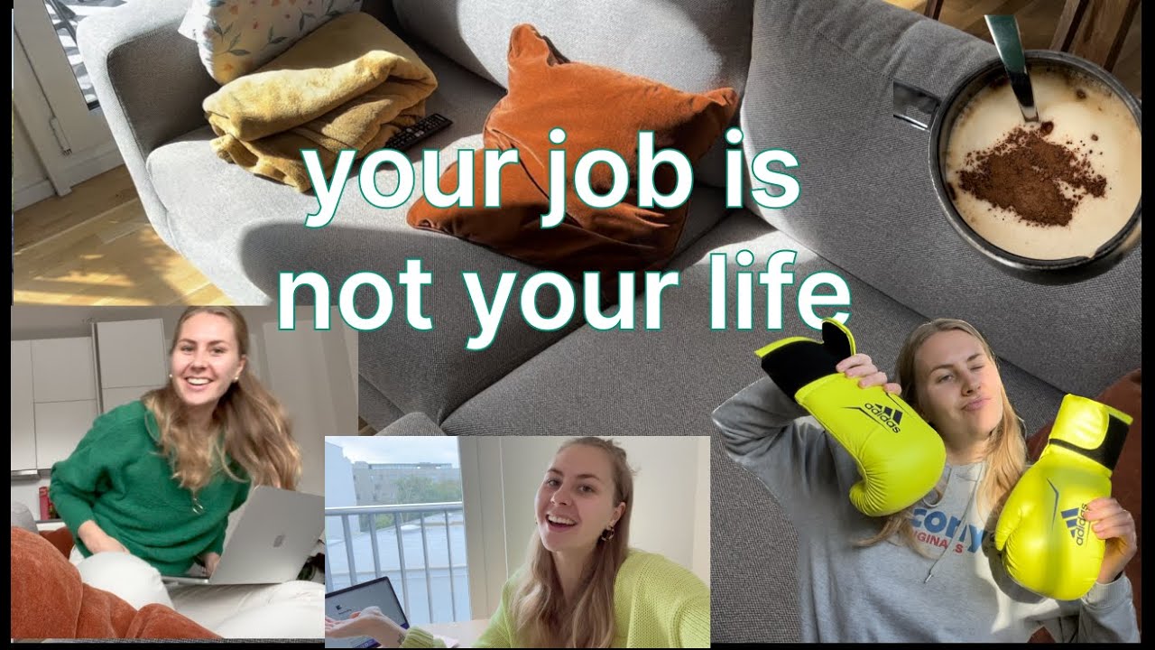 A BALANCED day in my life as a product manager / job is not life (vlog)