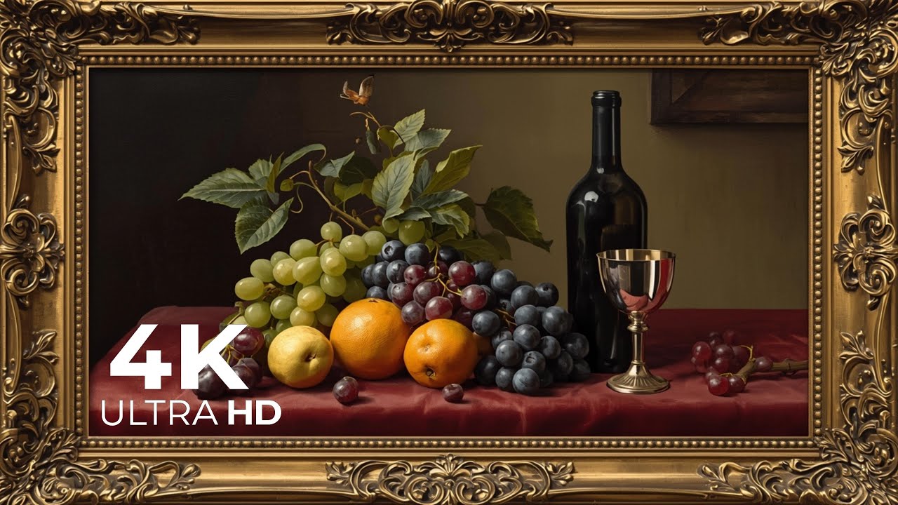 Baroque Still Life Art in 4K | Ambient TV Wallpaper
