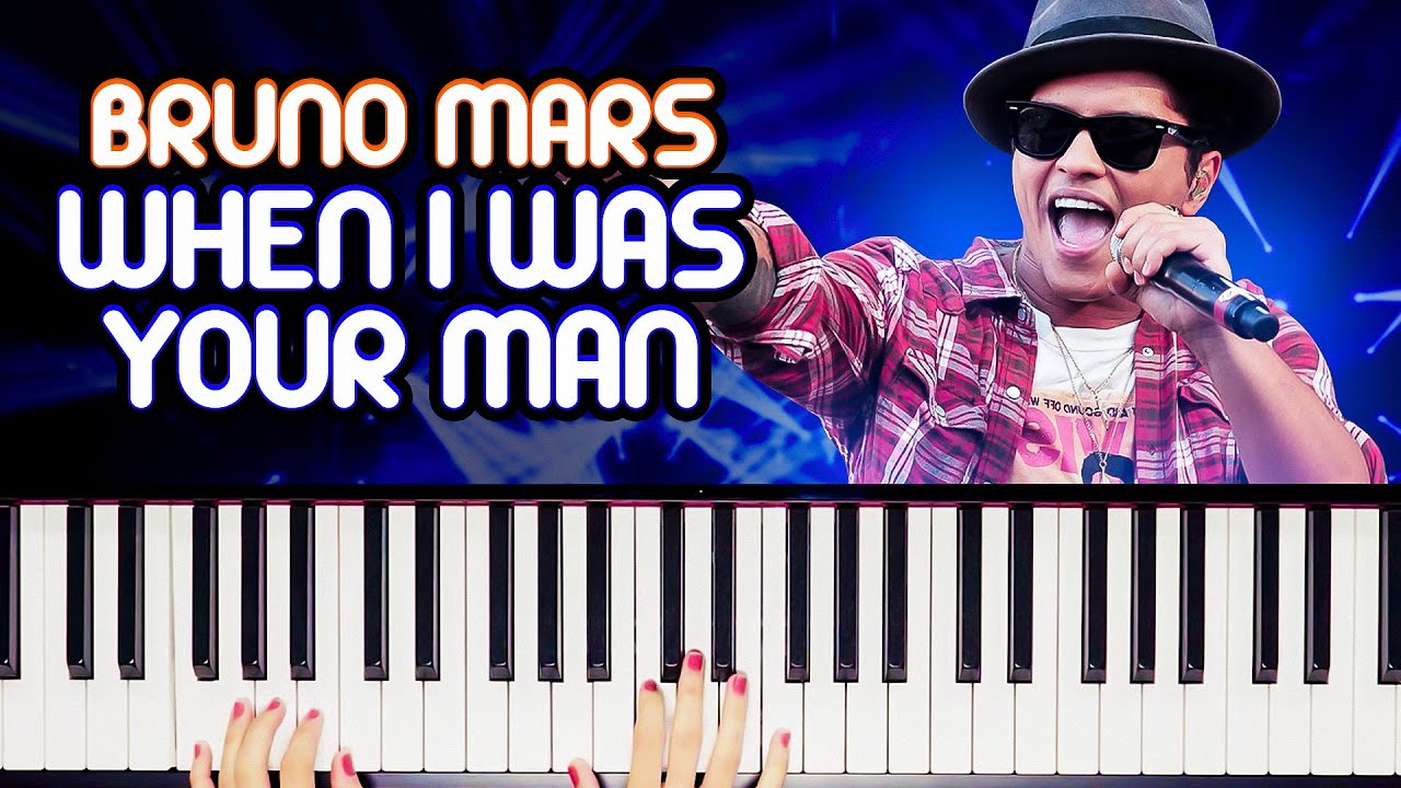 WHEN I WAS YOUR MAN - Bruno Mars | Aula de teclado