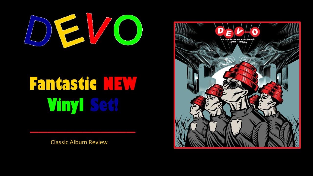 Devo:  50th Anniversary | FANTASTIC Vinyl set | Unboxing | First Look!