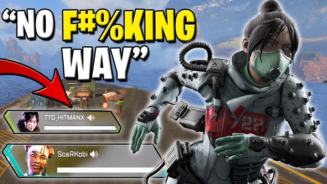 WE Ran Into The NICEST FAN And FRIED The Lobby! (Apex Legends)