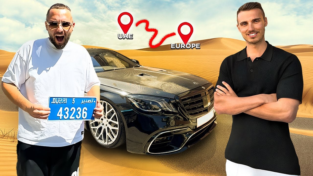 DRIVING From Dubai To Europe With A Mercedes S63 AMG