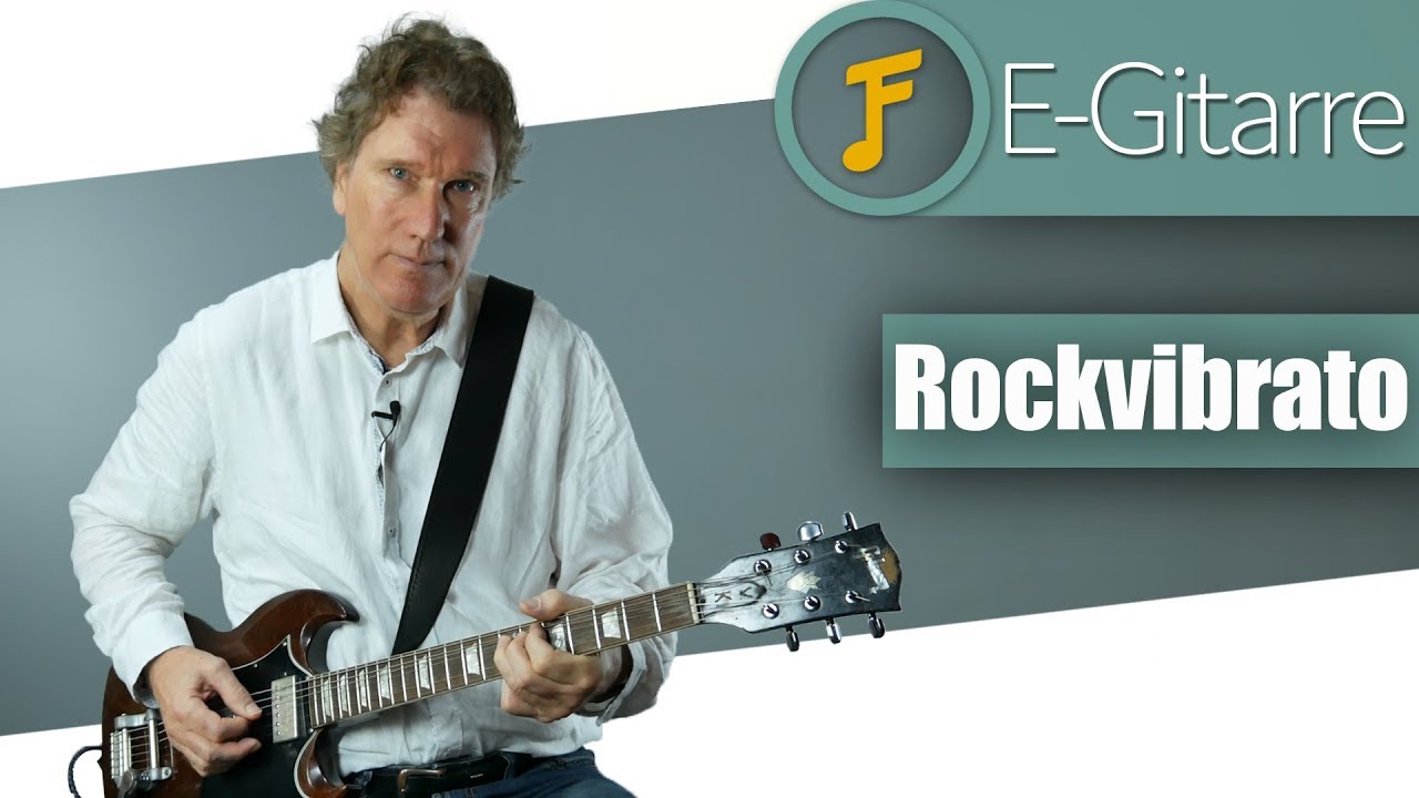 Das Vibrato - 3 Techniken | E-Gitarren Tutorial für Fortgeschrittene | Deutsch | Jamflix