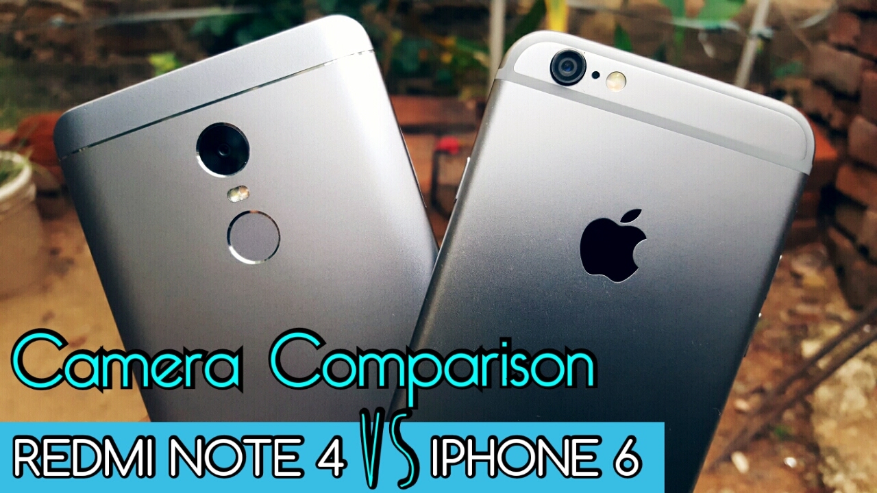Xiaomi Redmi Note 4 vs iPhone 6 Camera Comparison | Ultimate Camera Battle