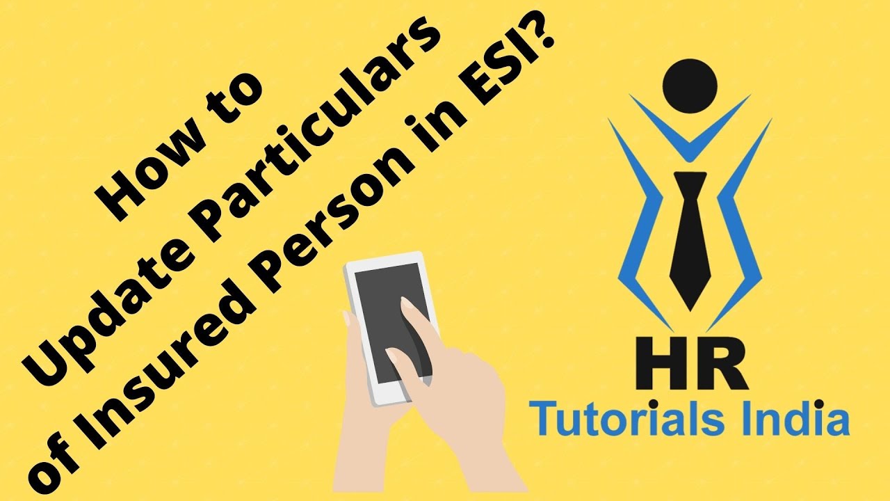 Как обновить данные о застрахованном лице в ESI? | Изменение данных в ESI | Учебные пособия по ка...