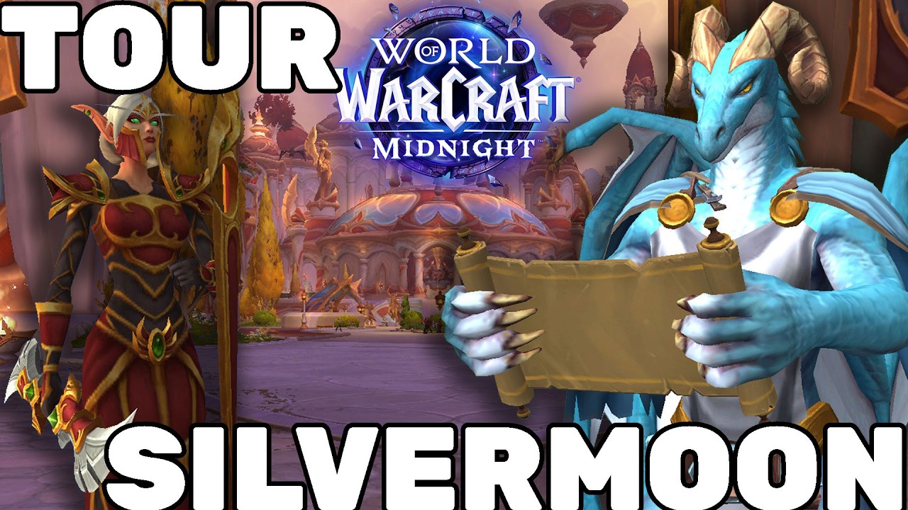 Every Important Location In Silvermoon | World of Warcraft: Midnight