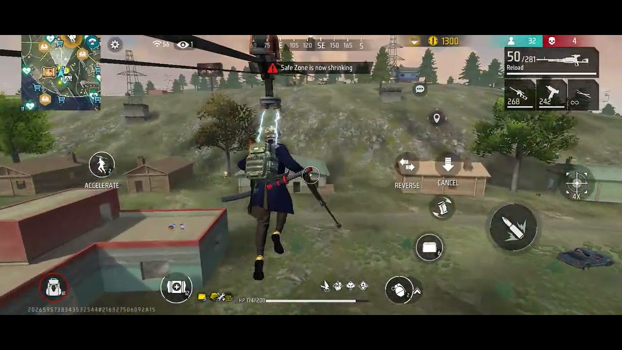 NY Mode Epic Win in Garena Free Fire | Full Intense Battle Gameplay | Last Zone Clutch 🔥