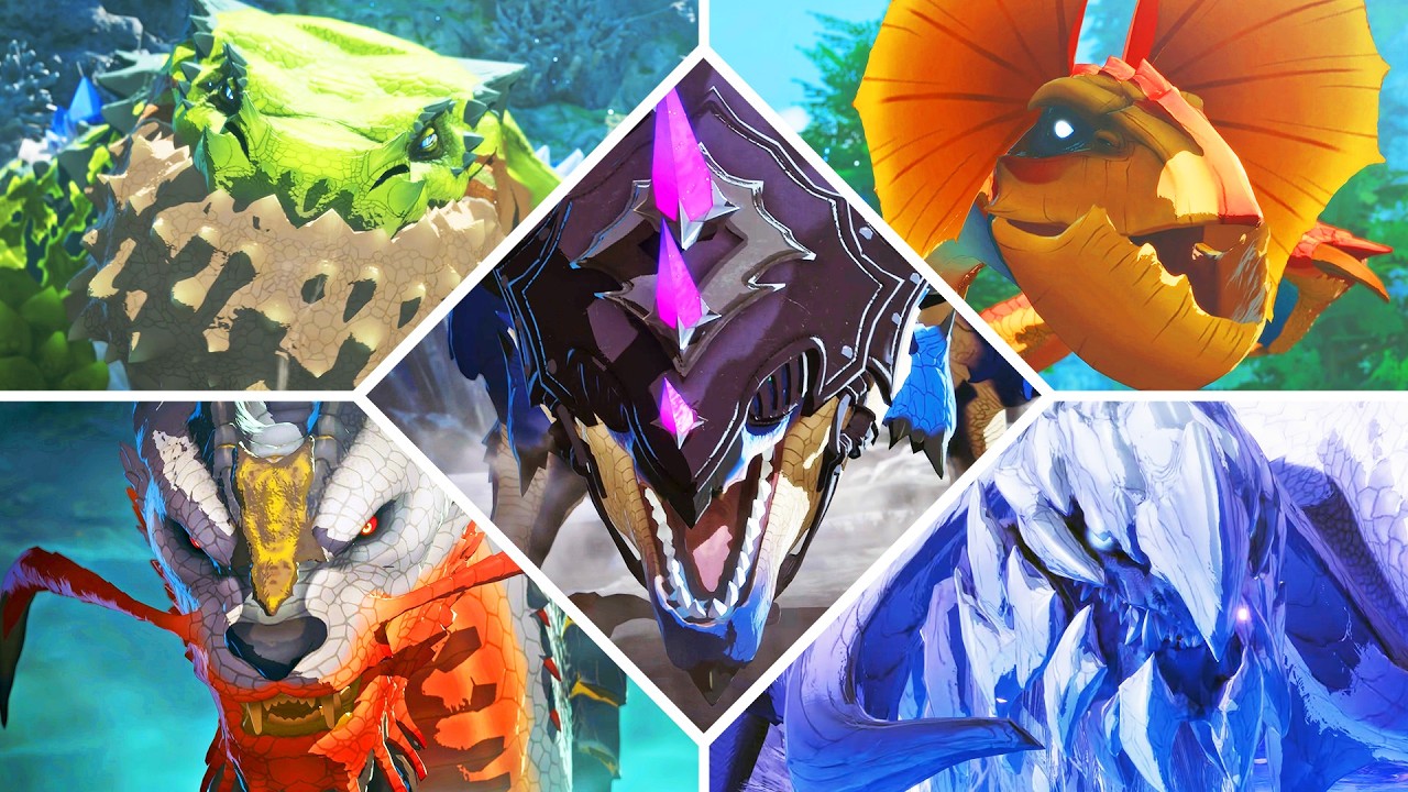 Monster Hunter Stories 3 - All Bosses