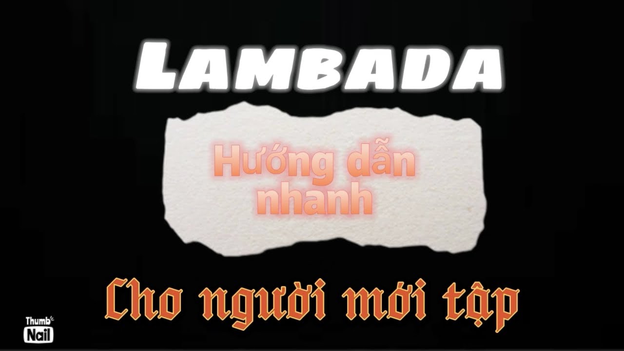 Hướng dẫn nhanh điệu nhảy Lambada. Đơn giản, dễ tập phù hợp với người mới bắt đầu