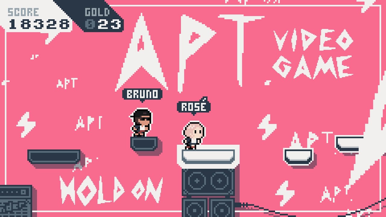 APT., ROSÉ & Bruno Mars - Videogame Ver.