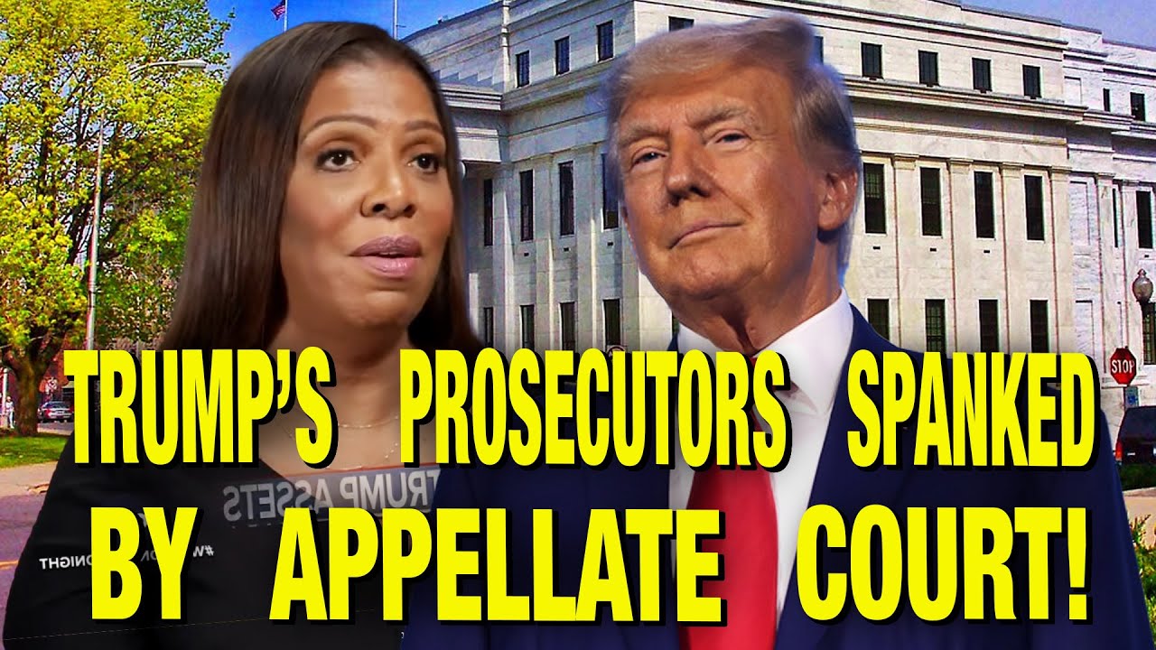 Appellate Court DESTROYS Trump’s Prosecutor- Ready To TOSS OUT $450 Million Verdict!