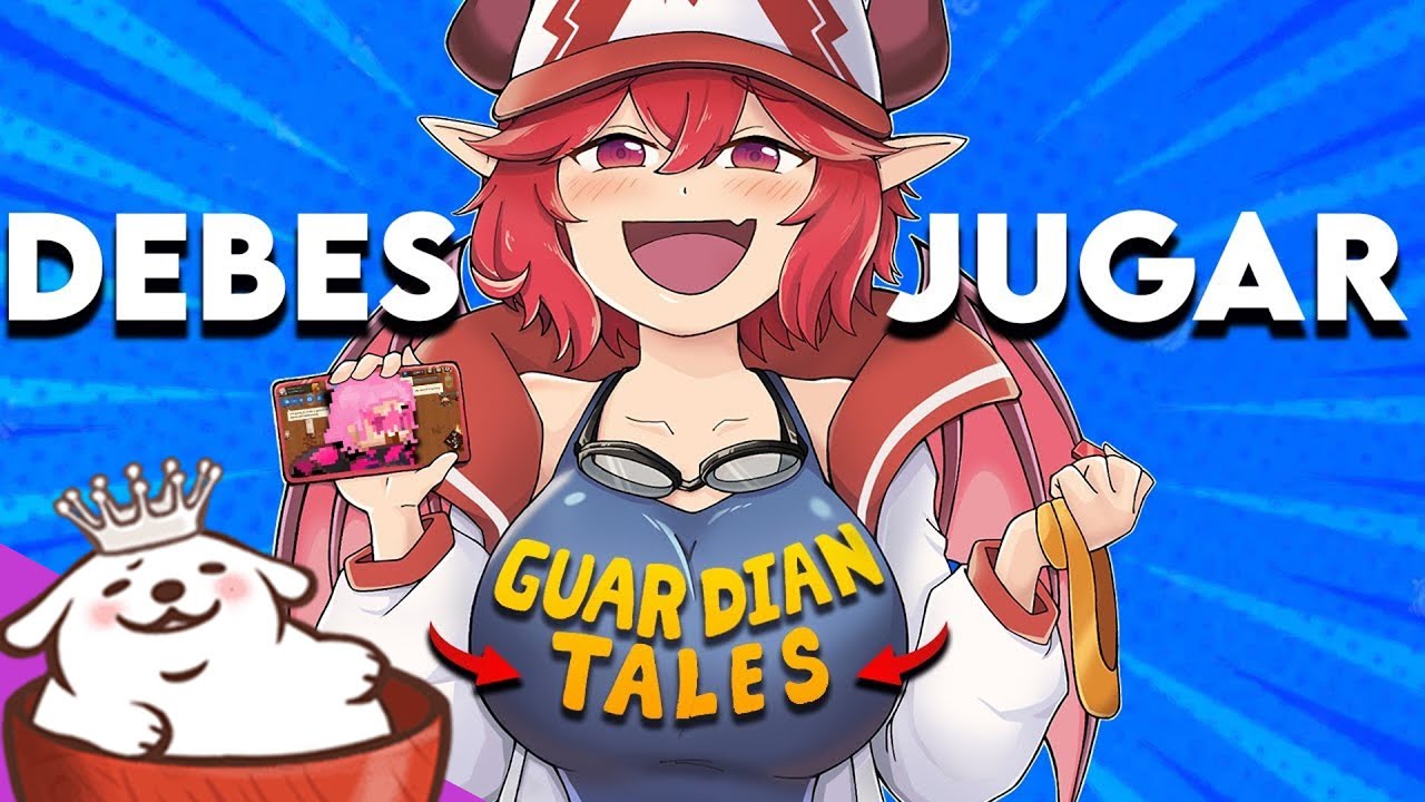 Huntleo reacciona a "el MEJOR juego de CELULAR GRATIS | Guardian Tales"