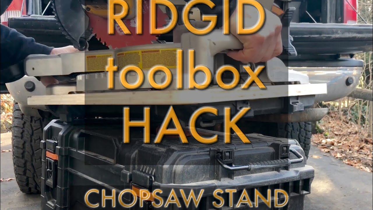 Ребристый ящик для инструментов HACK - передвижная стойка для лобзика