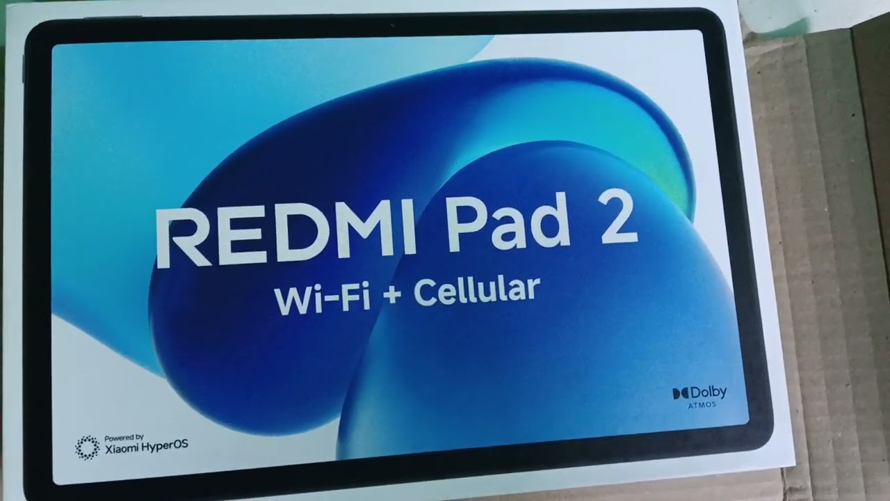 Redmi pad 2 unboxing #redmi #uses #tablet #working 