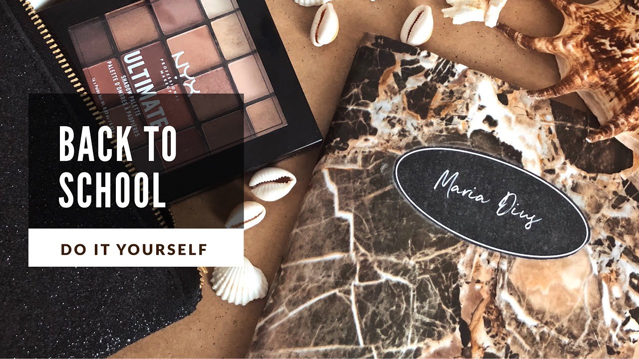 BACK TO SCHOOL - DIY pentru începutul școlii | Maria Dius