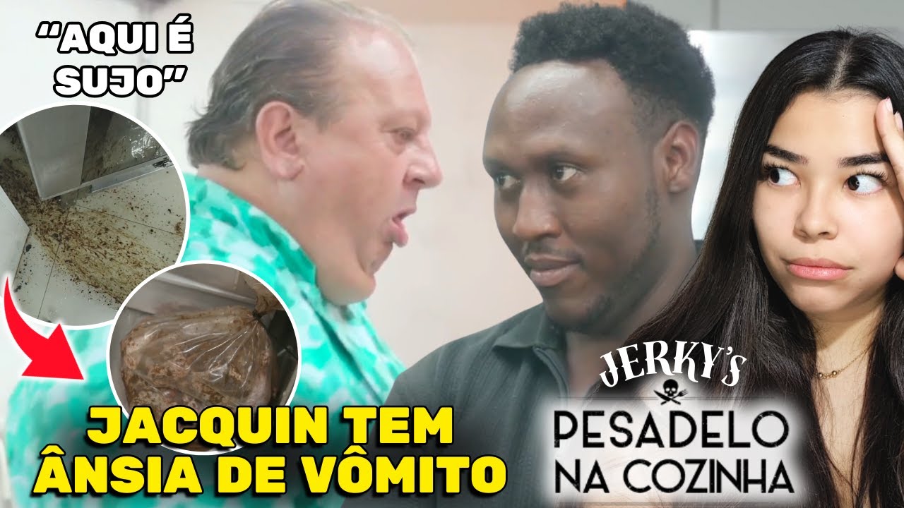 BARATA E FALTA DE HIGIENE - JERKY’s (Pesadelo na Cozinha)
