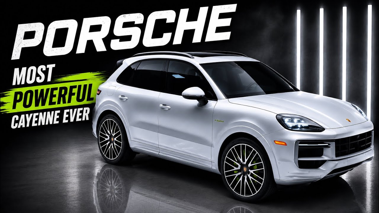 The Most Powerful Cayenne |  729 HP 2025 Porsche Cayenne Turbo E-Hybrid