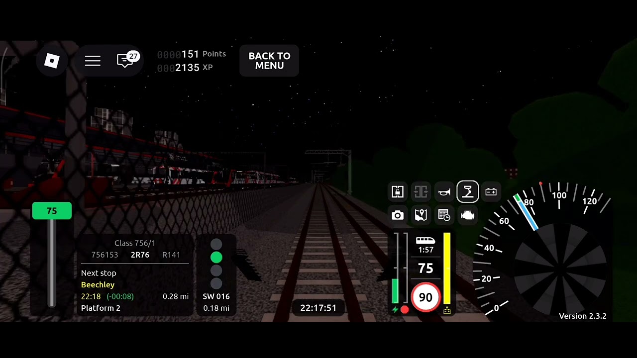 Willowfield-Stepford Bay (Class 756/1, driver POV)