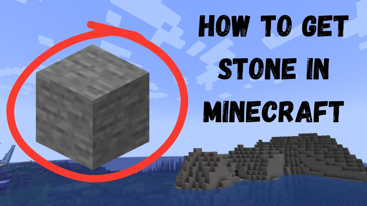 How to get stone in Minecraft (All Versions)
