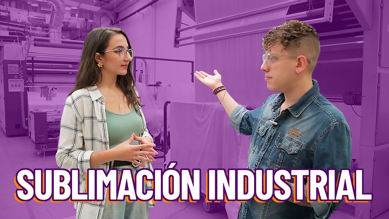 ✨Así es el proceso de sublimación industrial 😮 Recorrido por Jerseytex