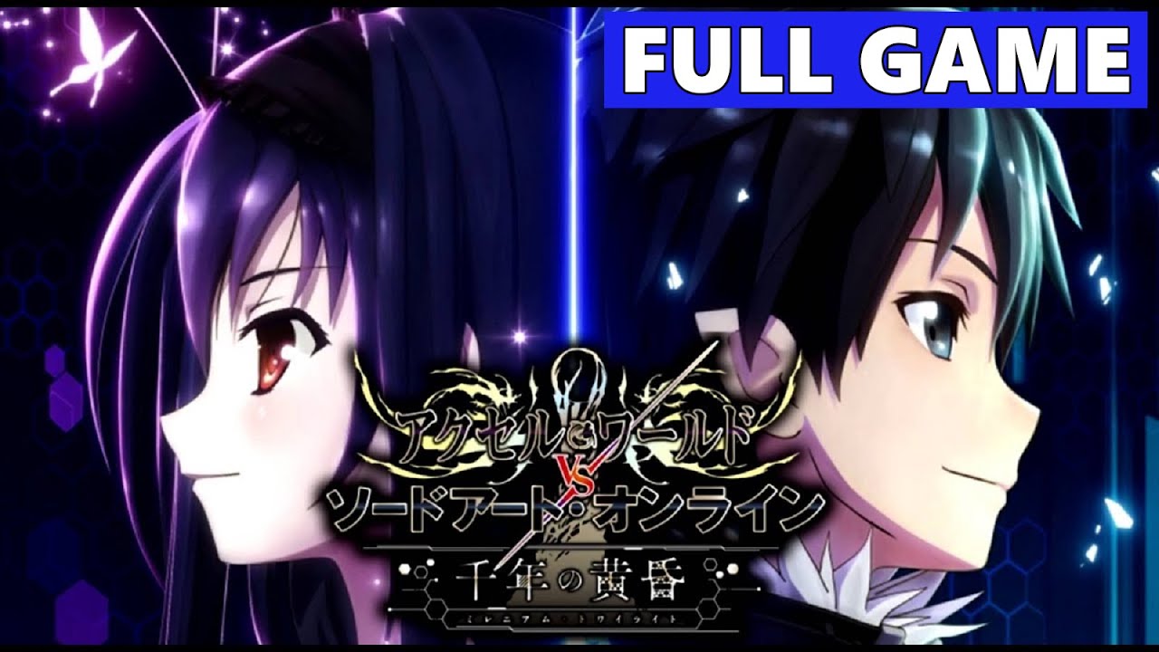 Accel World vs Sword Art Online Full Walkthrough Gameplay - No Commentary (PC Longplay)