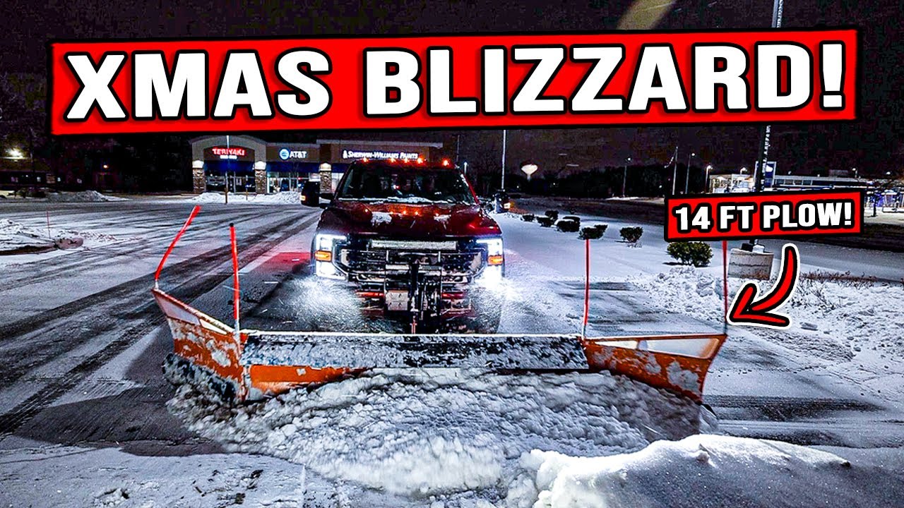 48-HOUR SNOWSTORM! ► F14 PLOW FOOTAGE ► WHITE OUT CONDITIONS!