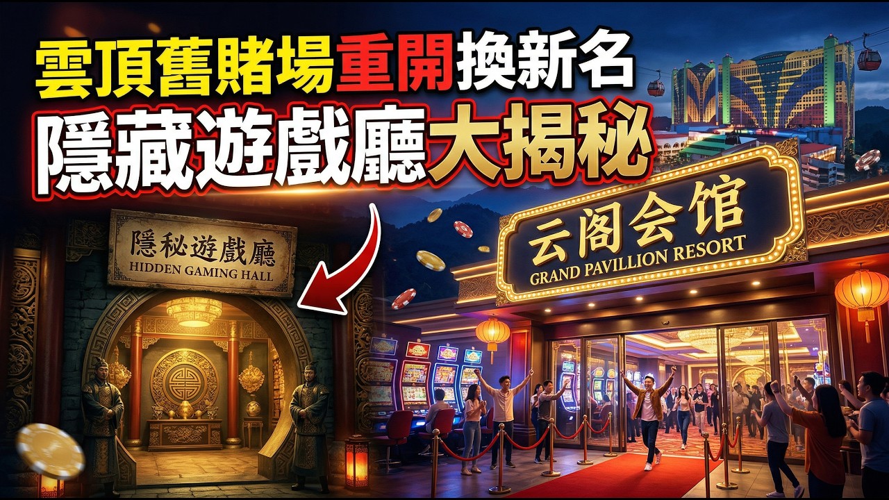 雲頂舊賭場重開換新名！隱藏遊戲廳大揭秘，裡面到底能免費玩還是真賭博？！
