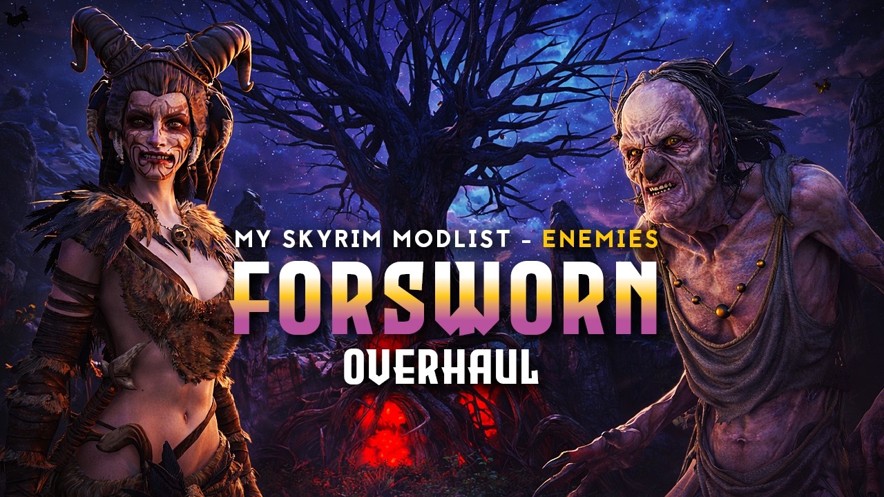 Мой список модов для Skyrim - Forsworn Overhaul