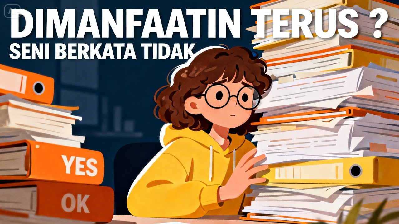 Berhenti Jadi People Pleaser ! Begini Cara Bilang 'Nggak' ! #cobaajadulu #selfgrowth