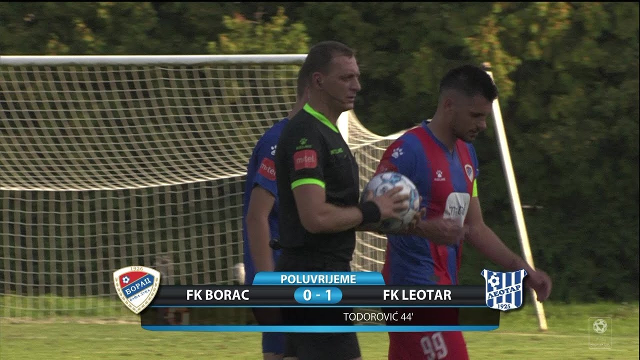 MTEL PREMIJER LIGA BIH (7. kolo): Borac - Leotar 0:1 / 26.08.2022.