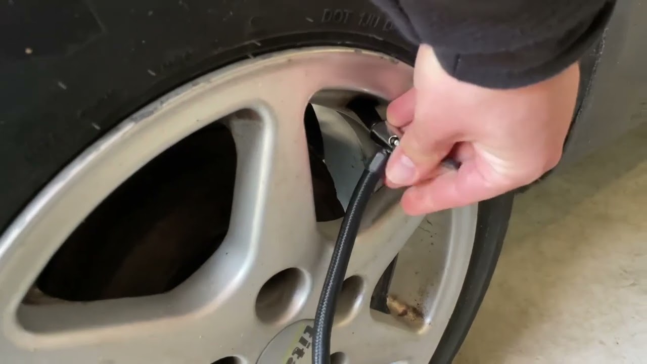 PKW Reifendruck prüfen, Luft auffüllen & einprogrammieren (TPMS anlernen) VW Polo 4 9N3 Anleitung