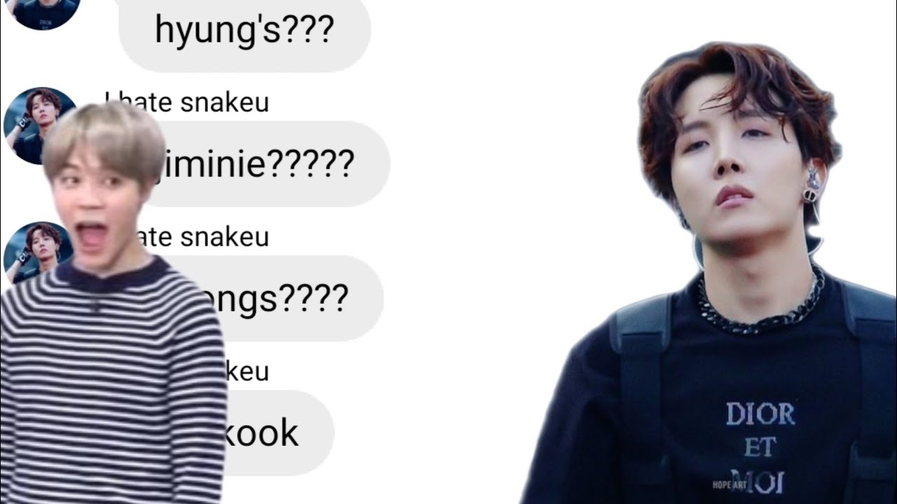BTS TEXTS - hobi has a girlfriend (start of yoonminseok) part 1