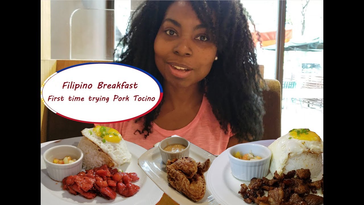 Trying traditional Filipino Breakfast for the First Time