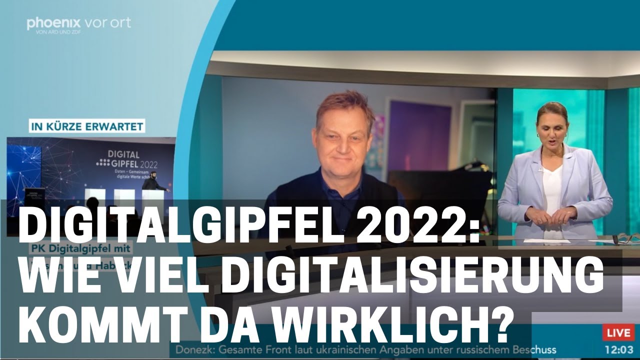 Live-Schalte zum Digitalgipfel 2022 | Netzkenner J&ouml;rg Schieb