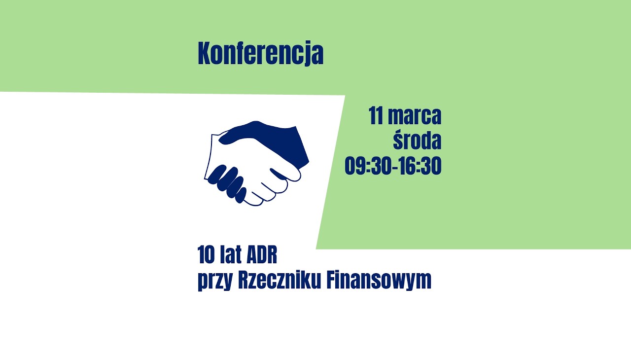 10 LAT ADR PRZY RZECZNIKU FINANSOWYM